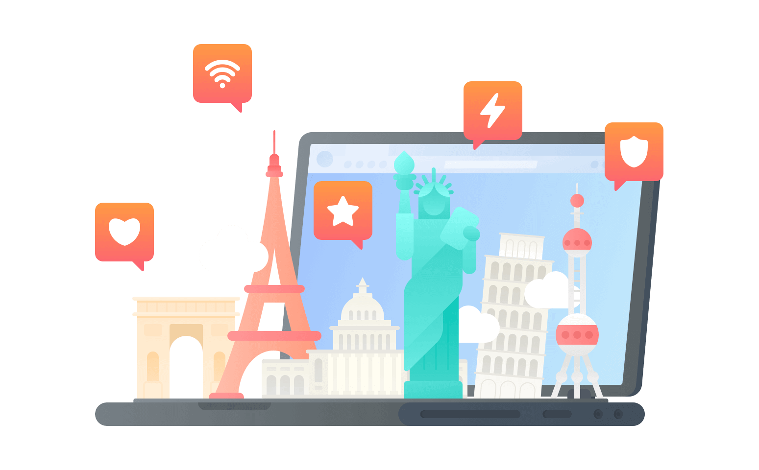 在基里巴斯连接到中国的代理 - 华人VPN